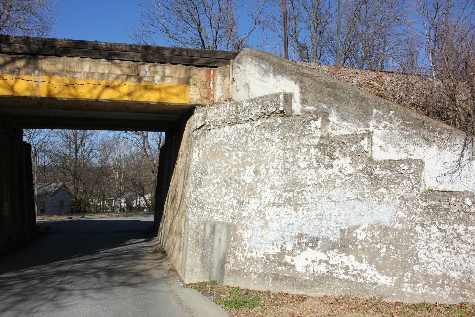 East abutment